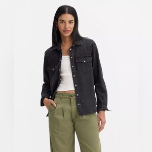Levi's Western Denim Button Up Shirt